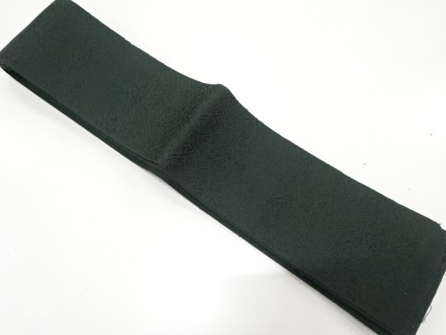 JAPANESE KIMONO FOR MEN / UNUSED KAKU OBI / WOVEN SARASA 